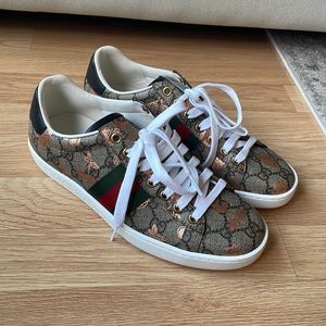 Gucci Ace Berry Supreme Sneakers size 37,5